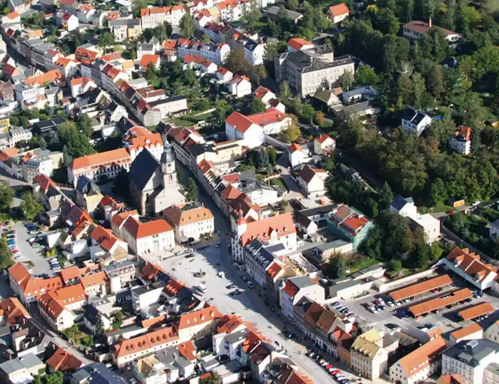 Schmölln Luftaufnahme