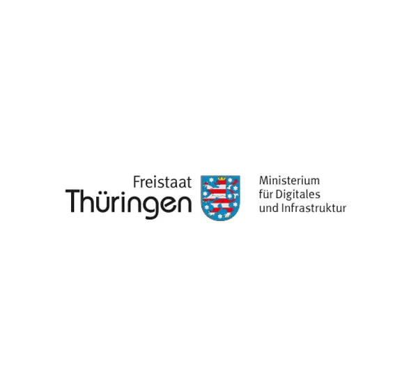 Logo Freistaat Thüringen Ministerium für Digitales und Infrastruktur