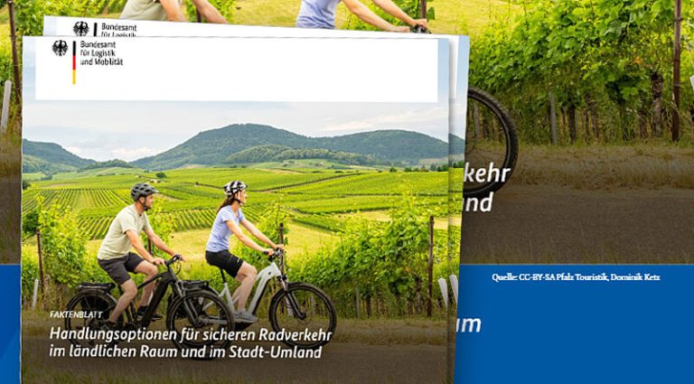 Faktenblatt-Radverkehr Ländlicher Raum Cover